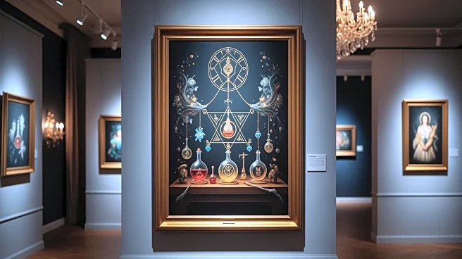 Art Dealer Christopher Bishop Unveils Rare Alchemical Painting by Fedele Fischetti