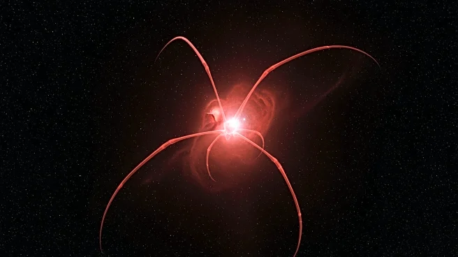 James Webb Space Telescope Captures Red Spider Nebula with 3-Light-Year-Long Legs