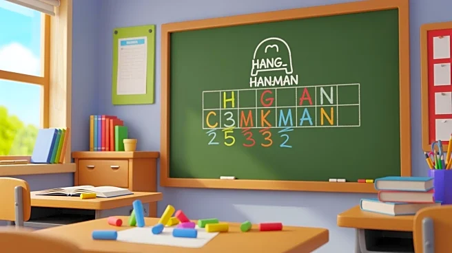 Hangman Game Offers Educational Tools for Teachers and Students