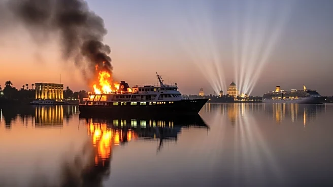 Passengers Evacuated as Fire Destroys Nile River Cruise Ship
