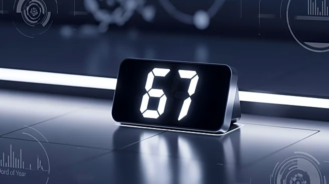 Dictionary.com Names '67' as 2025 Word of the Year Amidst Viral Popularity