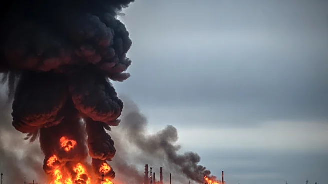 Ukraine Conducts Drone Attack on Russian Oil Terminal, Causing Significant Damage