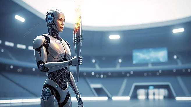 Leju Robot's Humanoid Kuavo Participates in China's National Games Torch Relay