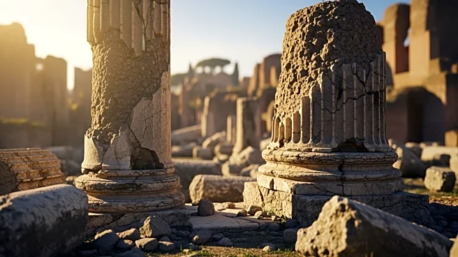 Torre dei Conti Collapse in Rome Injures Worker, Traps Another