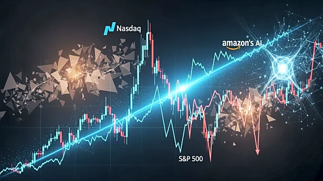 Nasdaq Rises as S 500 Slips Amid Manufacturing Decline and Amazon's AI Surge