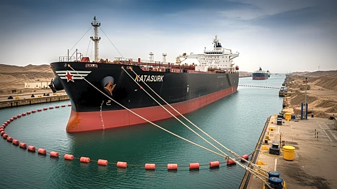 Sanctioned Russian Tanker Detained at Suez Canal Over Unpaid Fees