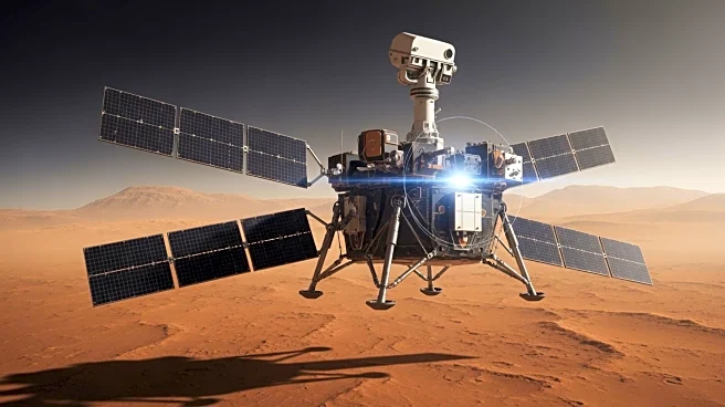 NASA's Mars Reconnaissance Orbiter Captures Image of InSight Lander