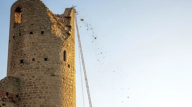 Worker Rescued from Collapsed Medieval Tower in Rome After Lengthy Operation