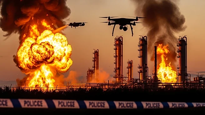 Ukrainian Drones Strike Saratov Oil Refinery in Russia