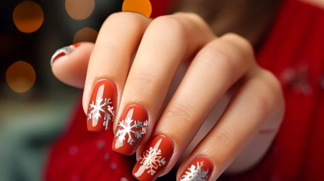 Winter Nail Art Trends Embrace Maximalism with Bold Designs