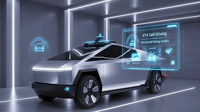 Tesla Rolls Out Full Self-Driving v14 to Cybertruck Owners