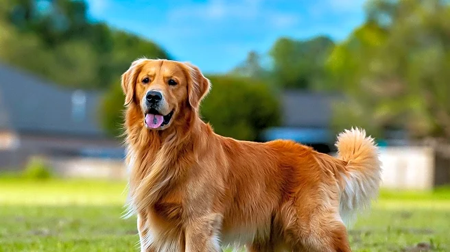 Golden Retriever's Solitary Wait in Park Ends with Joyful Reunion