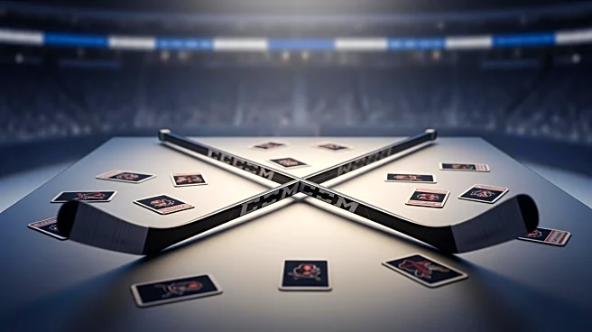 NHL Stars Eichel and Marner Engage Fans with Hockey Card Pack Opening