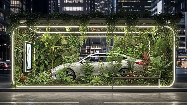 Nissan's Innovative OOH Campaign Transforms Urban Bus Stops into Jungle Retreats