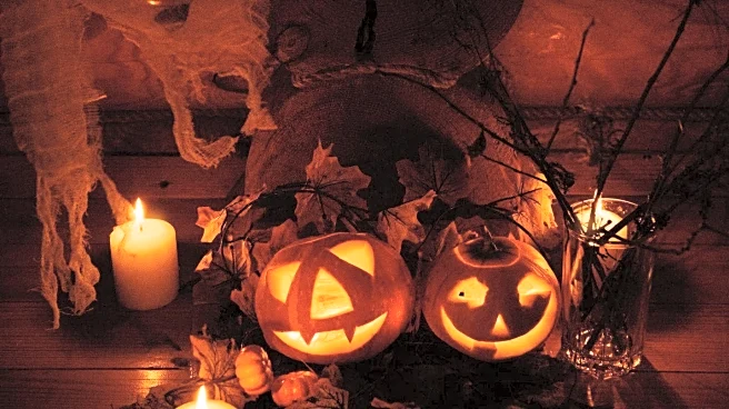 Northridge Neighborhood Celebrates Halloween with Extravagant Decorations