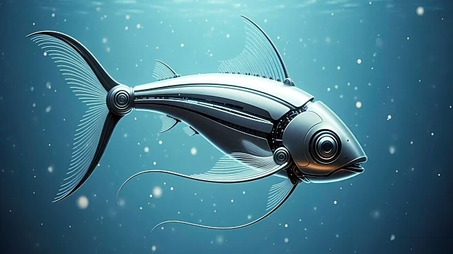 Robotic Fish Developed with Flexible Electromagnetic Fin for Enhanced Mobility