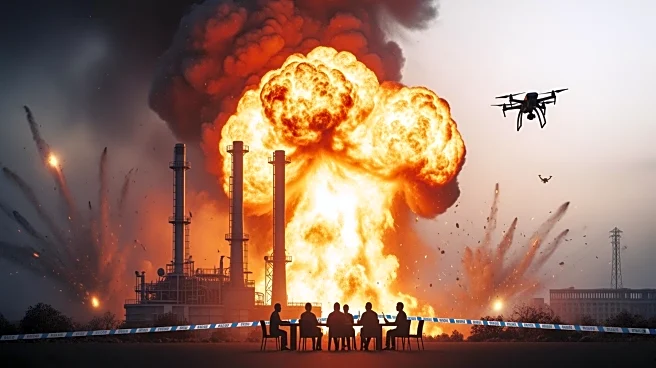 Ukraine Conducts Drone Strikes on Russian Oil Refinery and Petrochemical Plant