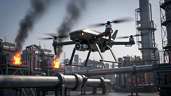 Ukrainian Drones Target Russian Industrial Plant Amid Ongoing Battle