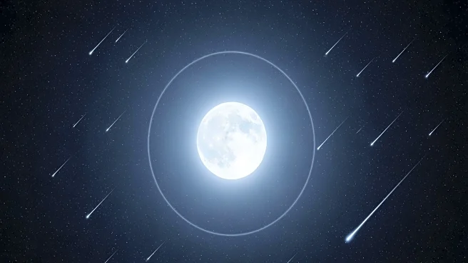 Largest Supermoon of 2025 Illuminates Night Sky, Coinciding with Meteor Shower