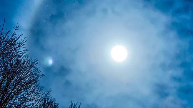 Lunar Halo Creates Spectacular Display Over St. Louis
