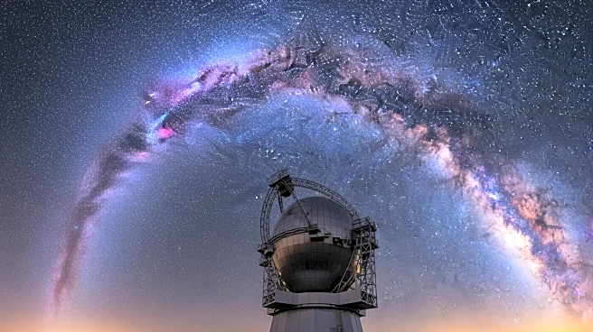 The Milky Way Captured Over the Very Large Telescope, Highlighting Astronomical Beauty