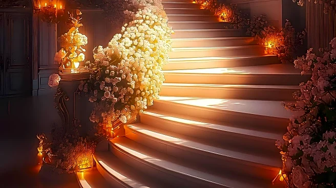 Wedding Coordinator's Banister Slide at Bride's Entrance Sparks Viral Debate