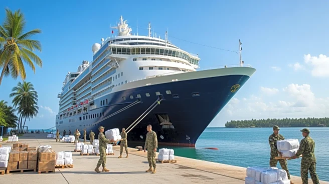 Cruise Lines and International Forces Deliver Aid to Hurricane-Hit Jamaica