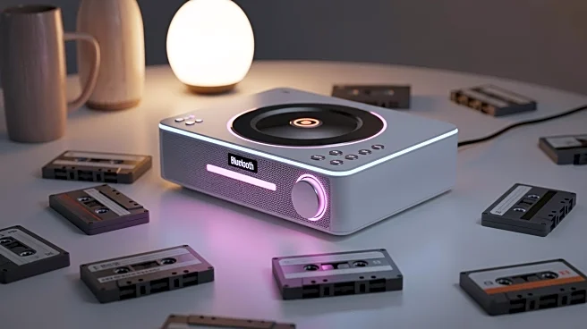 High-Tech Bluetooth CD Players Revive Nostalgia for Mix Tape Era