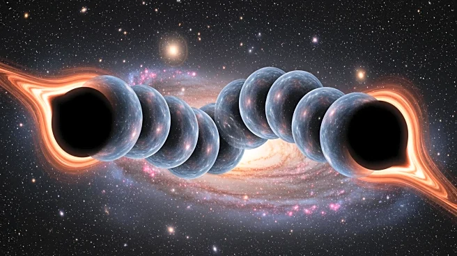 Physicists Discover Caterpillar-Like Wormhole Connecting Black Holes