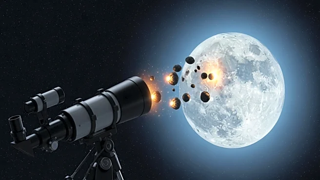 Astronomer Captures Mysterious Objects Impacting Moon, Raising Questions About Meteor Showers