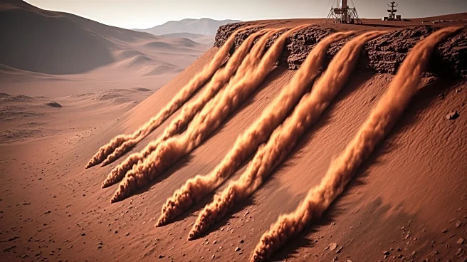 European Space Agency Observes Dust Avalanches on Mars, Revealing New Insights