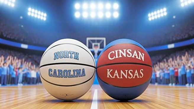 UNC vs Kansas Men's Basketball Game Scheduled for Prime Time Showdown