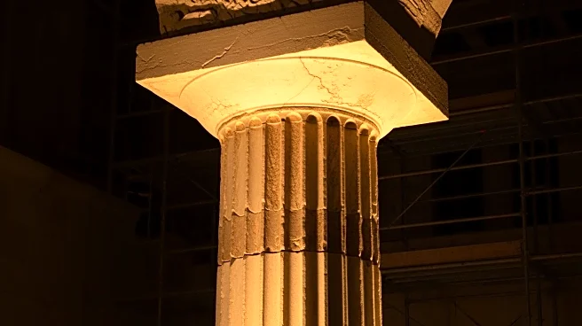 Parthenon Restoration Progresses with Temporary Removal of Scaffolding