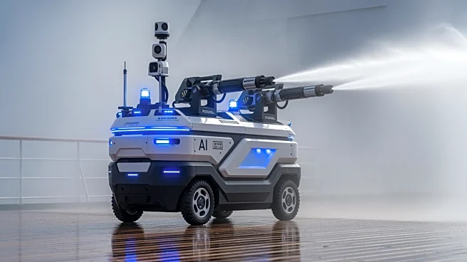 AI-Powered Firefighting System Successfully Tested on South Korean Ship