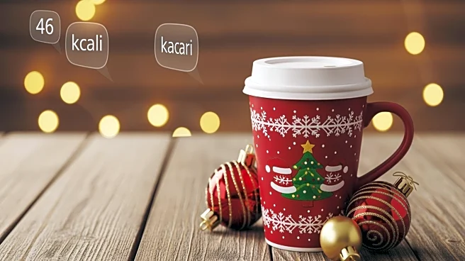 Starbucks Unveils 2025 Holiday Menu with Calorie Rankings for Festive Drinks