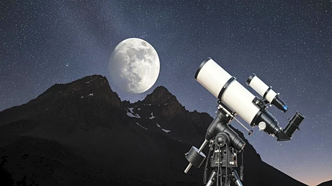 Gibbous Moon Captured in Stunning Image from Chilean Andes
