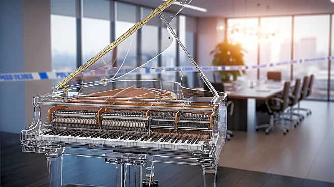 Law Firm Unveils Transparent Self-Playing Piano in New Office