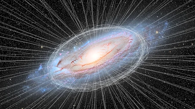 Cosmic Web Strips Distant Galaxy of Star-Forming Gas, Impacting Galactic Evolution