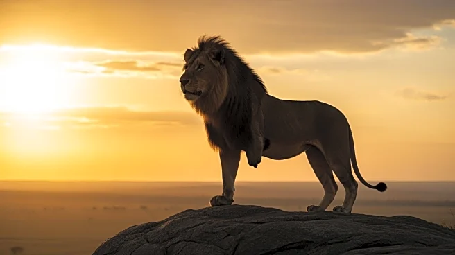 Three-Legged Lion in Uganda Adopts Innovative Hunting Strategy to Survive