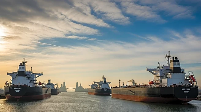 Russian Oil Tankers Anchor Near Suez Canal Amid Sanctions Impact