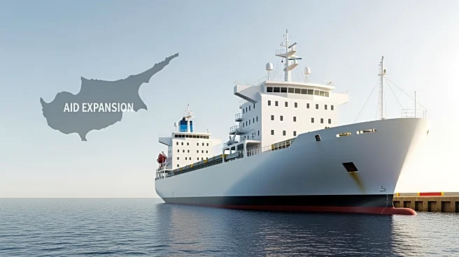 UAE Minister Announces Cyprus as Key Route for Gaza Aid Expansion