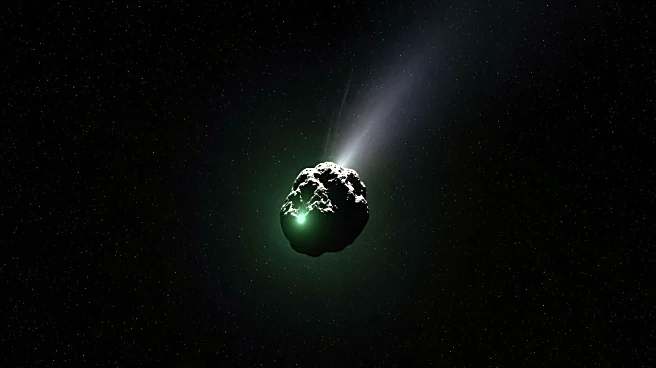 NASA Scientists Investigate Comet 3I/ATLAS's Missing Tail and Green Glow