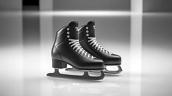 John Attempts Ice Skating Challenge in Studio