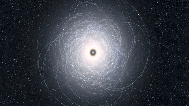 Distant Galaxy Strangled by Cosmic Web, Losing Star-Forming Gas