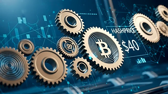 Bitcoin Mining Sector Faces Pressure as Hashprice Nears $40