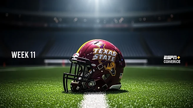 Texas State Bobcats Football Faces Louisiana in Week 11 Matchup on ESPN+