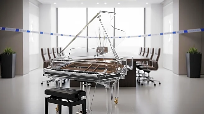 Shakespeare Martineau Introduces Transparent Self-Playing Piano in New Office