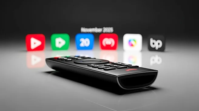 Streaming Platforms Release Key Titles in November 2025, Impacting Viewer Trends