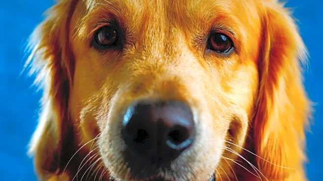 Golden Retriever's Friendly Reaction to 'Intruder' Captured on Pet Cam