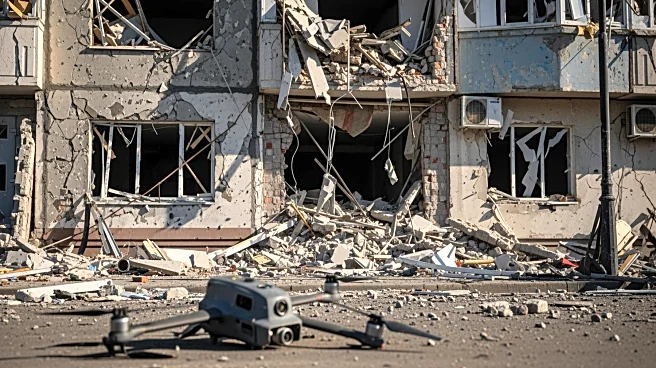 Russian Drone Strike in Eastern Ukraine Results in Casualties and Infrastructure Damage